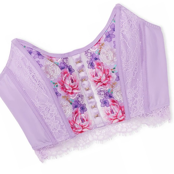 SALE $1̶2̶5̶ Victoria’s Secret Dream Angels Floral Embroidered Longline set 😍 - Picture 5 of 6